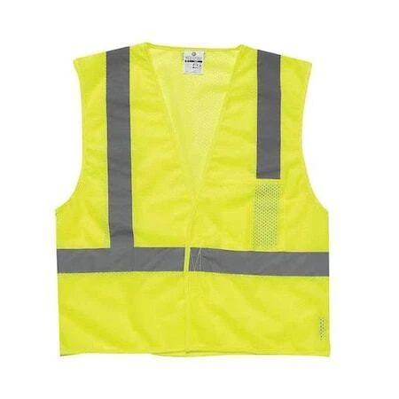 Kishigo 1083-4X 4Xl Class 2 High Visibility Vest, Lime