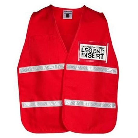 ML Kishigo 3700 Series Incident Command Vest, 3712I Orange - One Size Fits Most