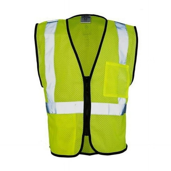Kishigo Double-Pocket Zippered Economy Class 2 Vest