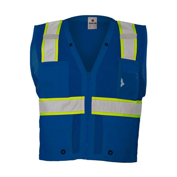 Kishigo - EV Series Enhanced Visibility Multi-Pocket Mesh Vest - B100-111