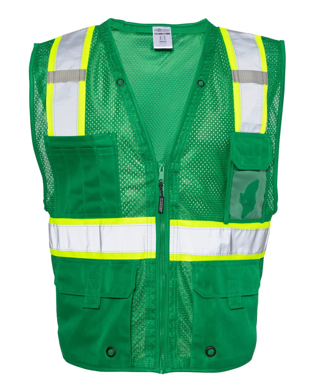Kishigo EV SeriesÂ® Enhanced Visibility Multi-Pocket Mesh Vest