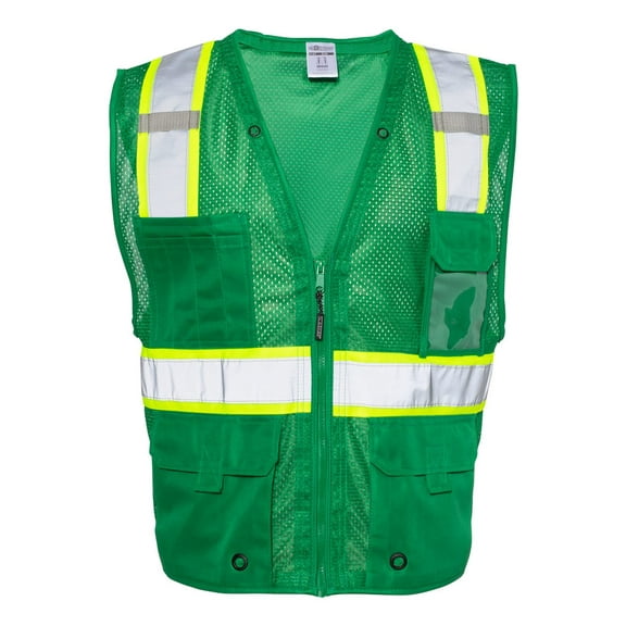 Kishigo EV Series® Enhanced Visibility Multi-Pocket Mesh Vest