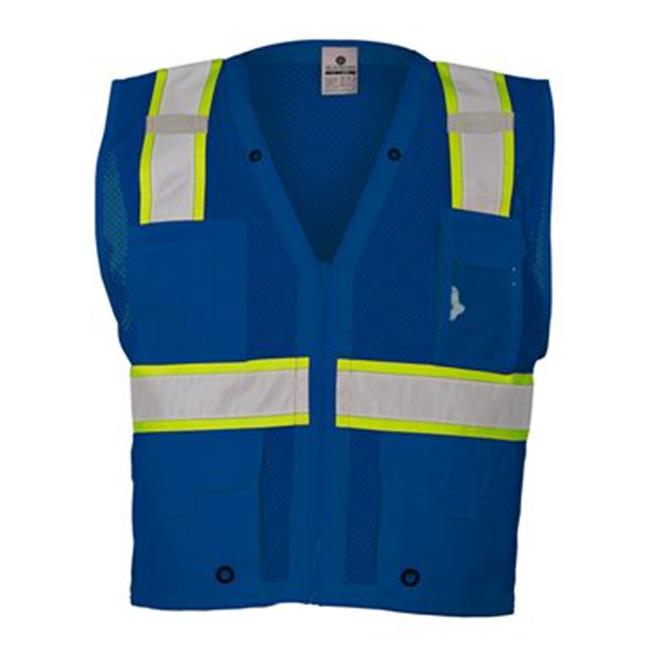 Kishigo EV SeriesÂ® Enhanced Visibility Multi-Pocket Mesh Vest