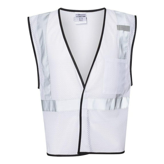 Kishigo - EV Series Enhanced Visibility Non-ANSI Vest - B120-131 - White - B124