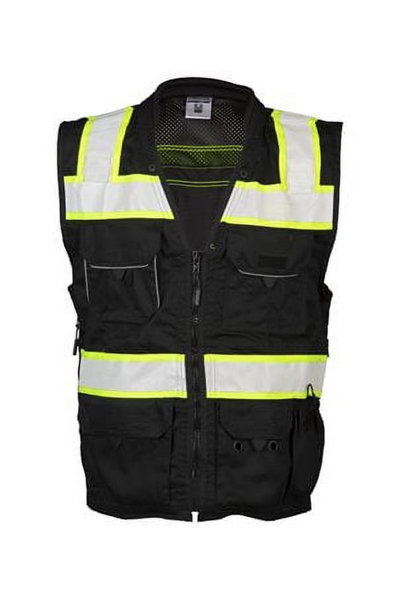 EV Series® Enhanced Visibility Professional Utility Vest Size up to 5XL