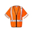 thumbnail image 1 of Kishigo Economy Single Pocket Zipper Vest 1567-1568 Orange L/XL, 1 of 5