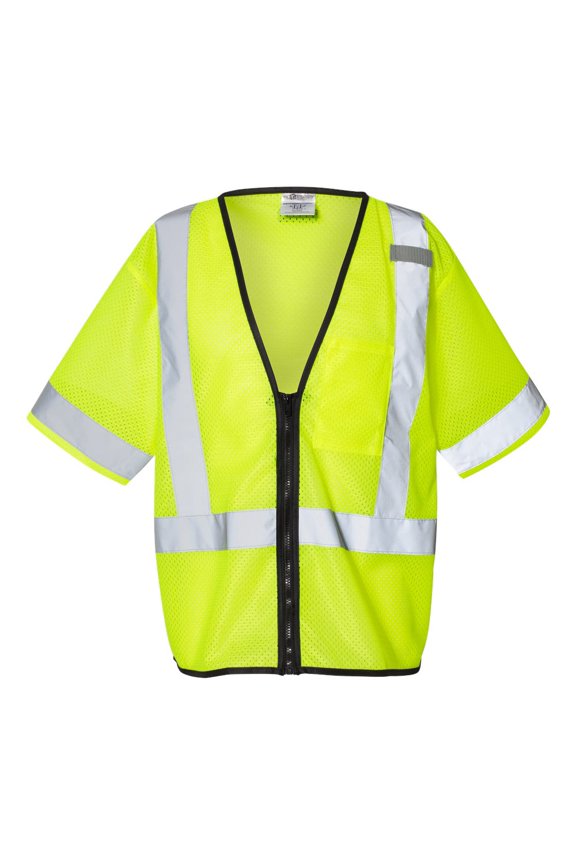 Economy Single Pocket Zipper Vest