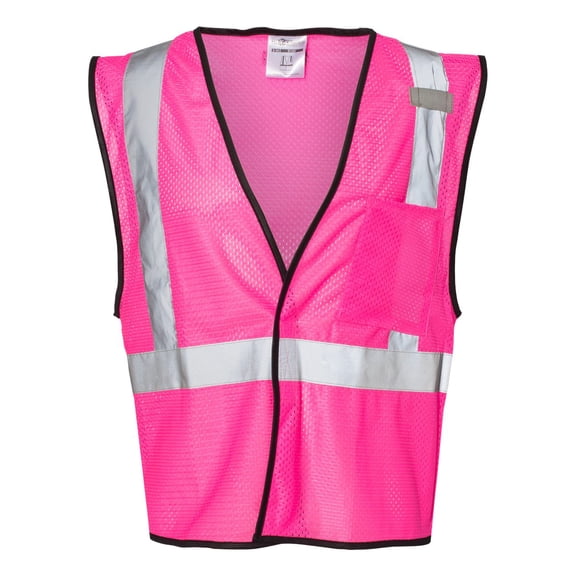 Kishigo Enhanced Visibility Non-ANSI Vest B120-B127 Pink - B126 S/M