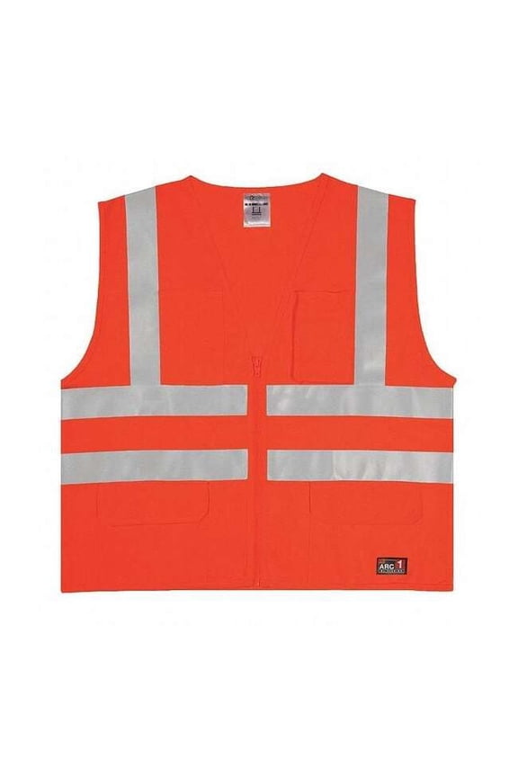 High Visibility Vest,ANSI Class 2,L GF182NZ-L