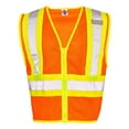 thumbnail image 1 of Kishigo High Visibility Vest,Class 2,4XL,Orange 1055-4X, 1 of 6