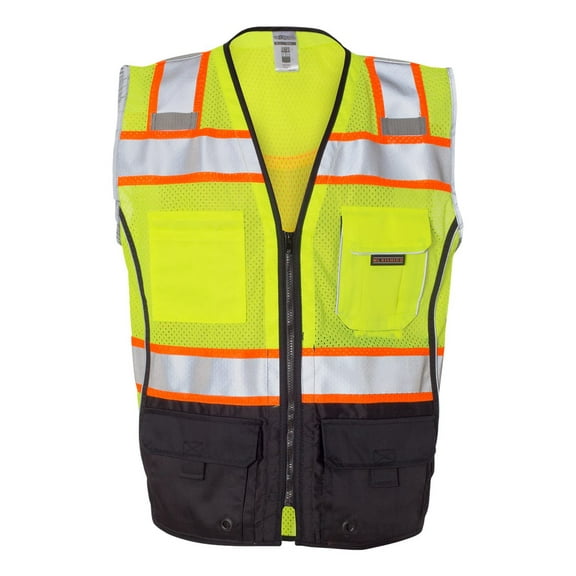 Kishigo Premium Black Series® Black Bottom Class 2 Vest