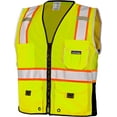 Kishigo Premium Black Series Heavy Duty Unisex Reflective Safety Vest