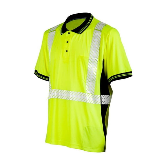 Kishigo - Premium Black Series High-Performance Polo - 9220 - Lime - Size: L