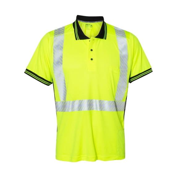 Kishigo Premium Black Series® High-Performance Polo Size up to 5XL