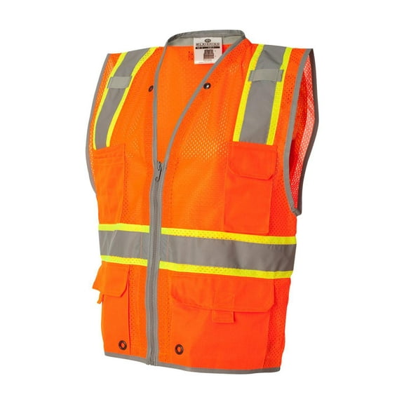 Kishigo Premium Brilliant SeriesÂ® Heavy-Duty Class 2 Vest