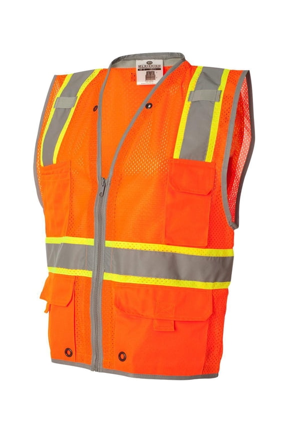 Kishigo Premium Brilliant SeriesÂ® Heavy-Duty Class 2 Vest