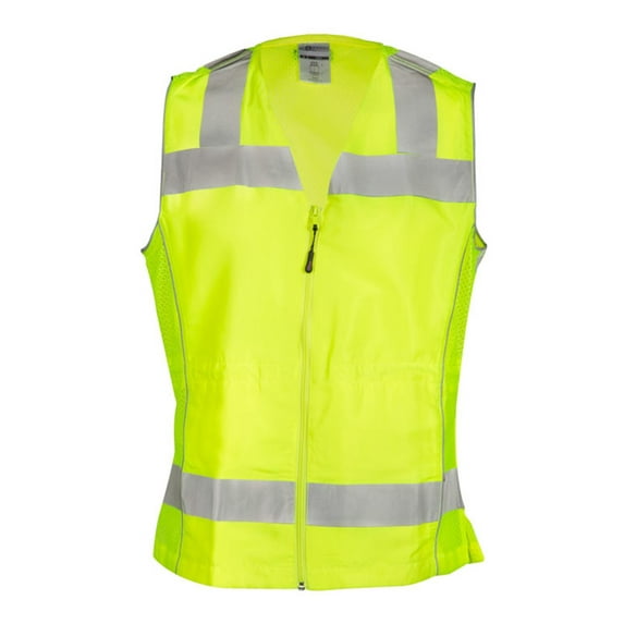 Kishigo Premium Brilliant Series® Women's Fitted Vest 1521 Lime S