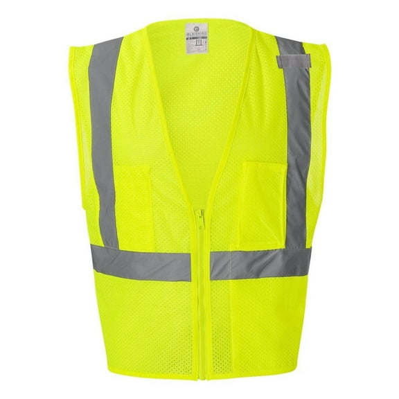 Kishigo - Ultra-Cool Mesh Vest with Pockets - 1085-1086 - Lime - Size: M