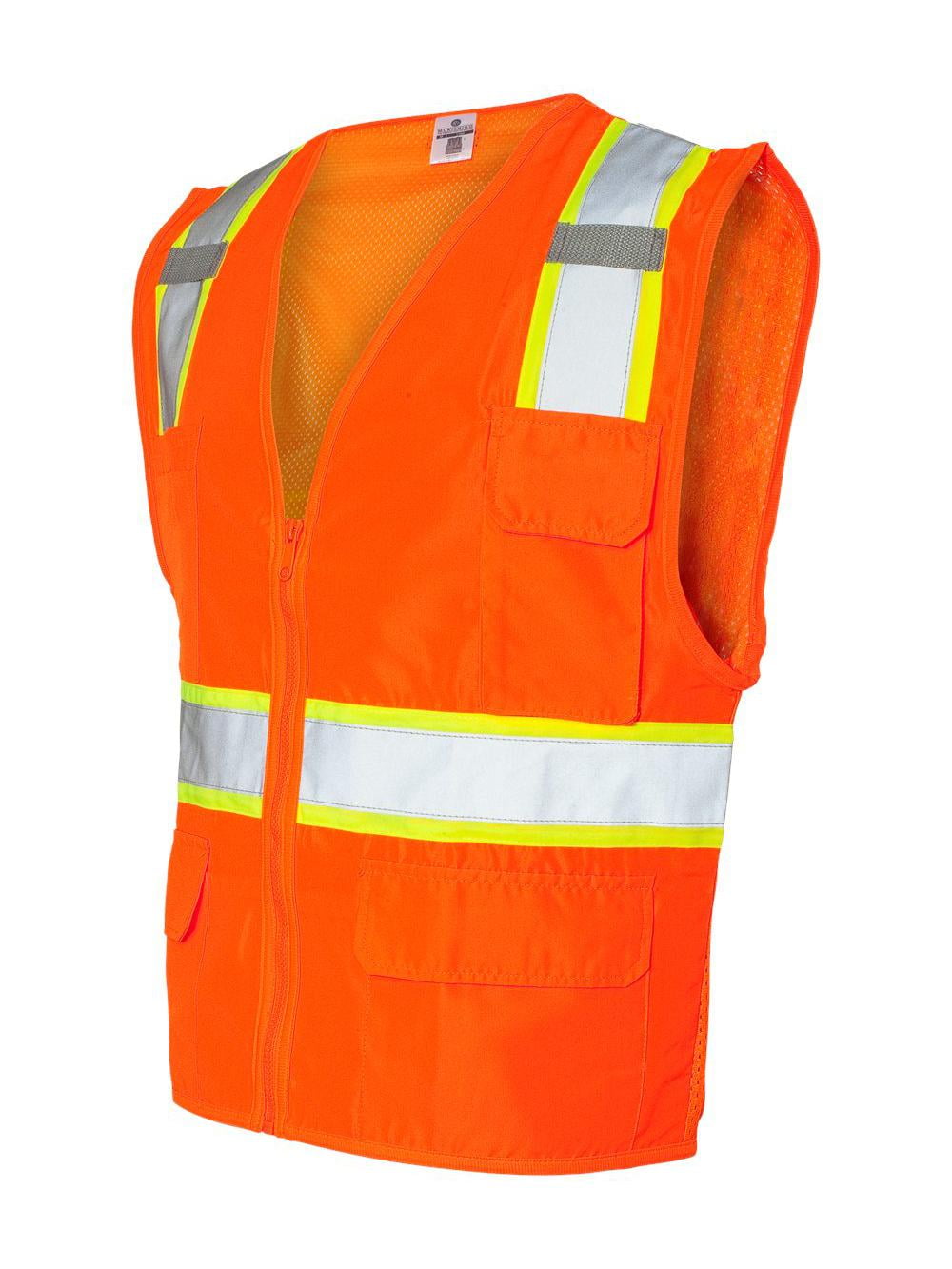 Kishigo - Ultra-Cool Solid Front Vest with Mesh Back - 1163-1164 - Orange - Size: S