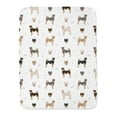 thumbnail image 1 of Kishu Ken Seamless Pattern Blanket  -Image by Shutterstock,, 1 of 3