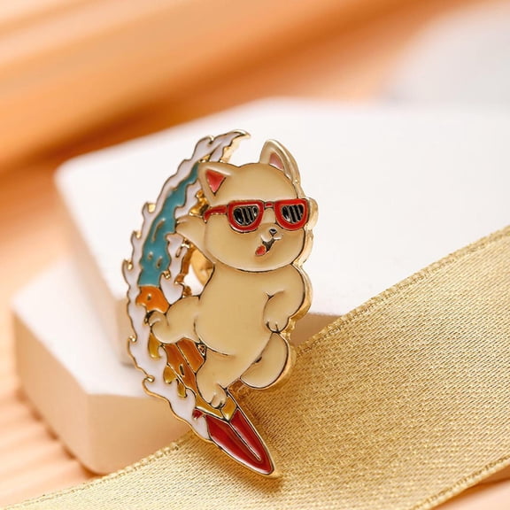 Kishu inu Cute Cartoon Dog Enamel Pin Kawaii Anime Lapel Pin Badge
