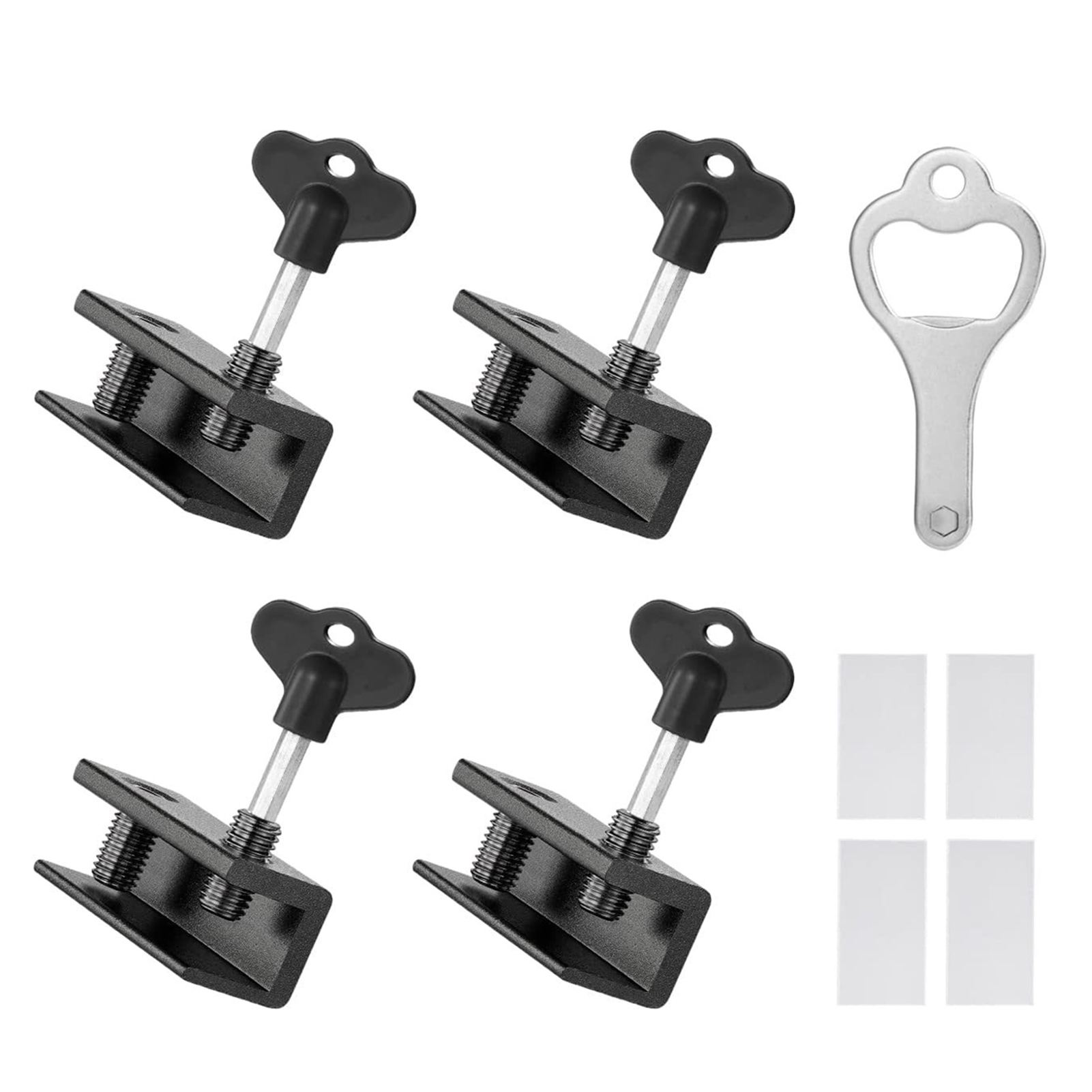 Kiskick Child Proof Window Locks Adjustable Sliding Window Lock for