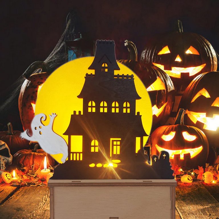 Kiskick Creative Halloween Ornament - Ghost Witch Grim Reaper 