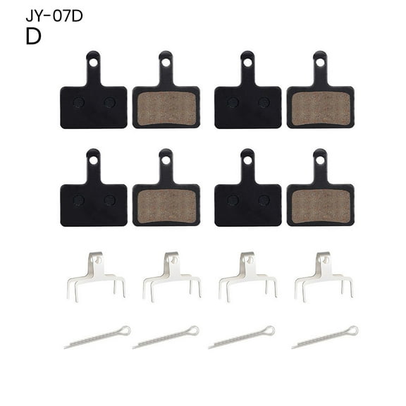 Kiskick Electric E-bike Disc Brake Pad 1 Set Bicycle Brake Pad Greatest Biting Force Wear-resistant Low Noise High Temperature Resistant Great Friction Brake