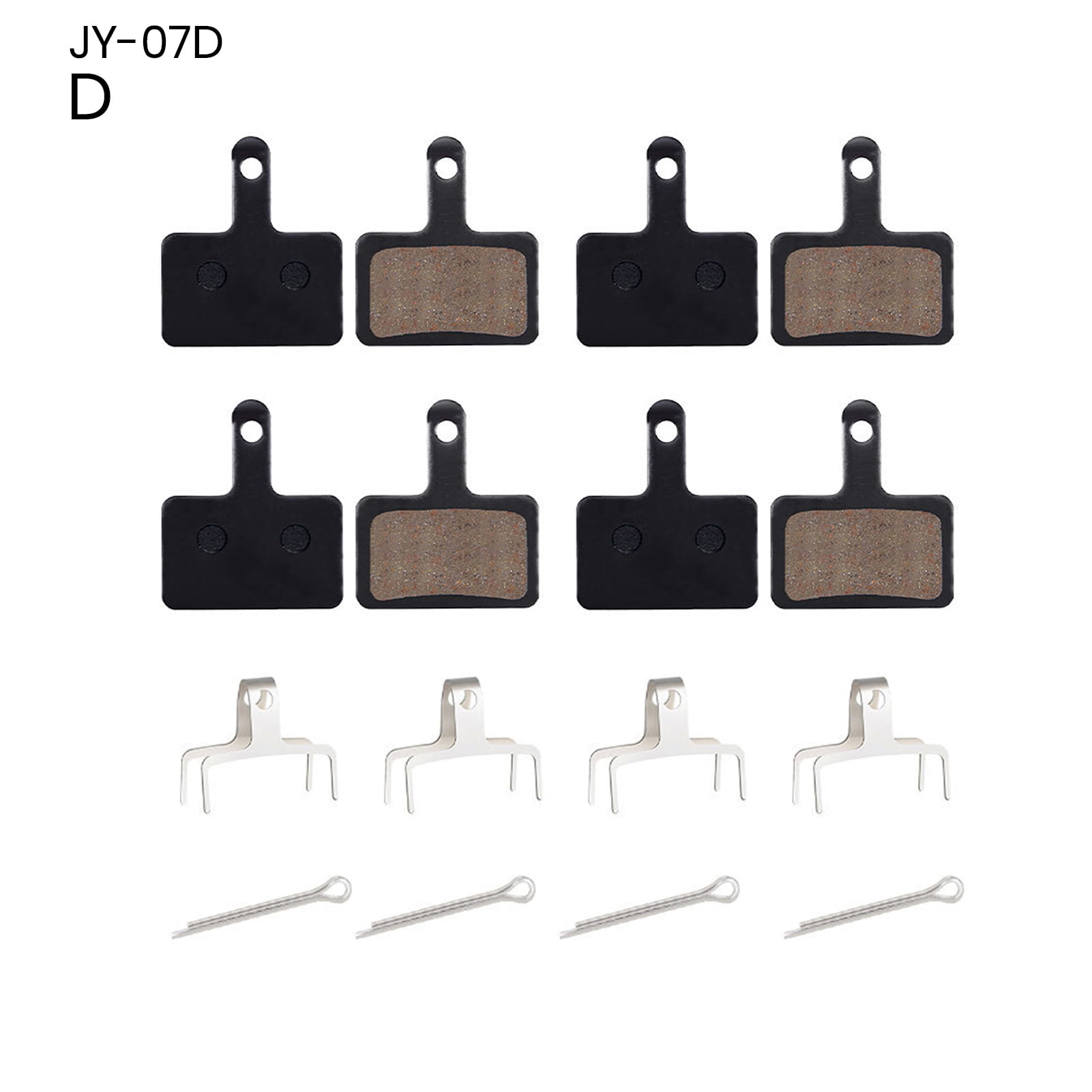 20-Pack Stainless Steel Bicycle Brake Pad Locking Pins – 40mm, Rustproof, For Disc & Rim Brakes