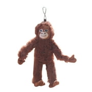 Kiskick Plush Monkey Pendant Cartoon Monkey Pendant Monkey Plush Pendant Soft Cotton Stuffed Cartoon Keychain Pendant Cute Posture Long Arm Leg Monkey Plushie