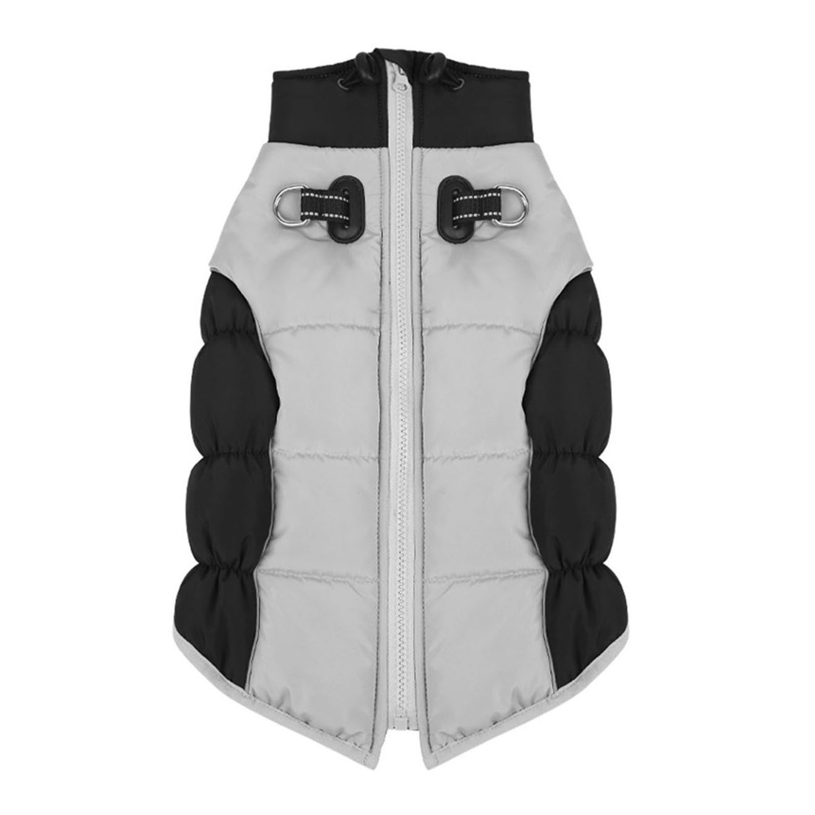 Kiskick Reflective Pet Clothes High Collar Pet Clothes Reflective Dog