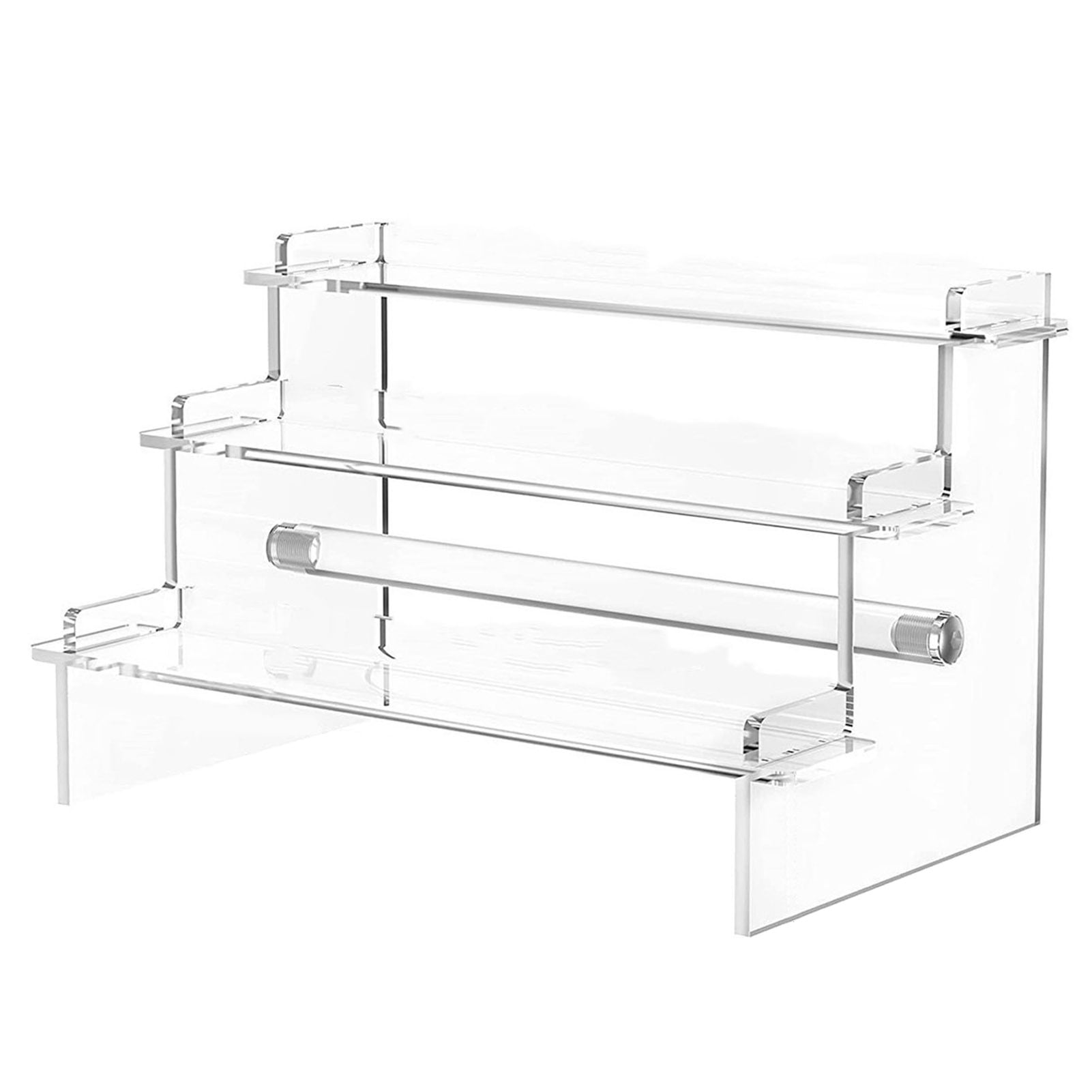 Kiskick Storage Rack Easy to Clean Storage Rack Versatile Acrylic ...
