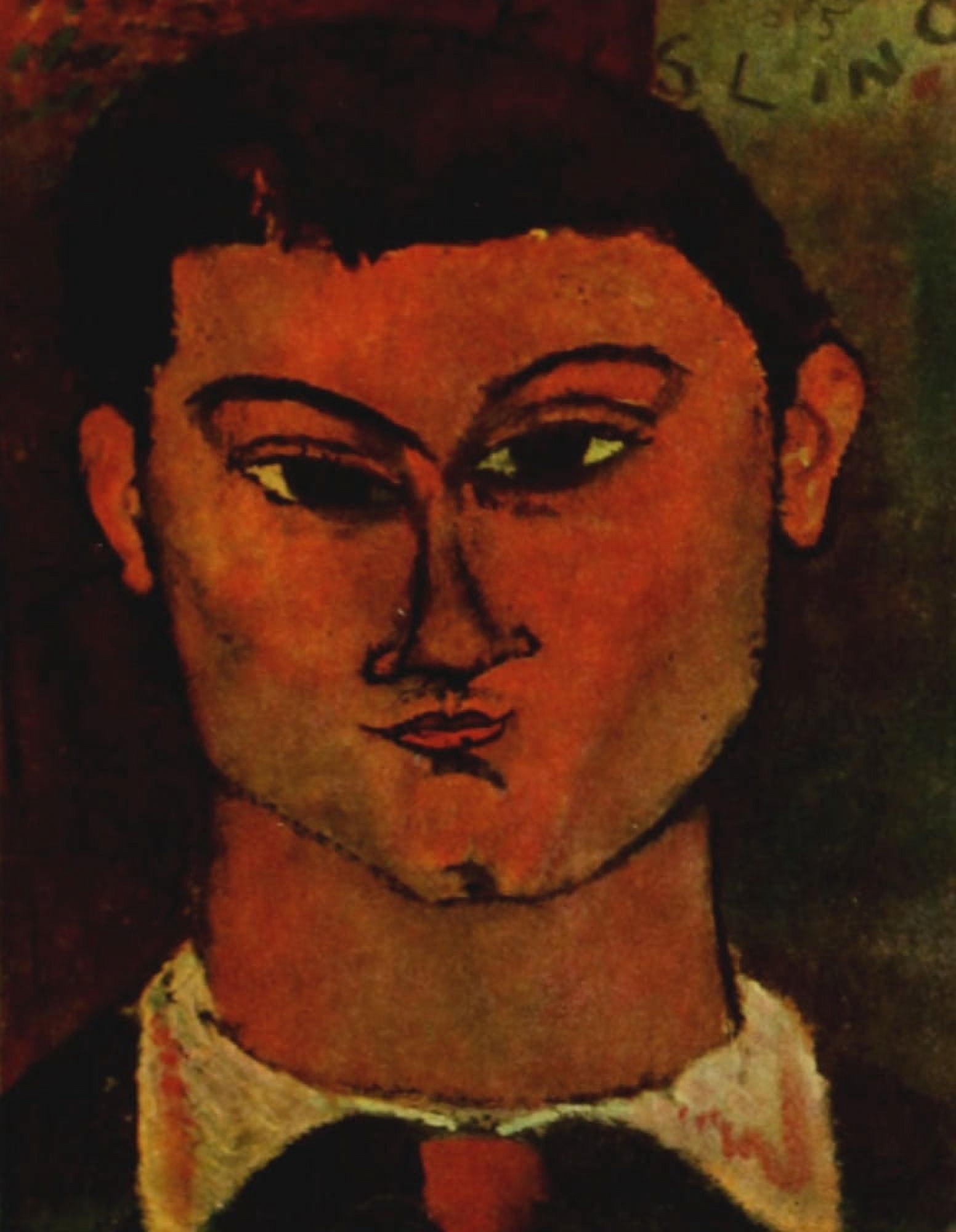 Kisling 1915 Canvas Art - Amedeo Modigliani (24 x 36)