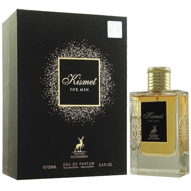 Lattafa Alhambra Kismet Men's Eau de Parfum Spray, 3.4Ounce
