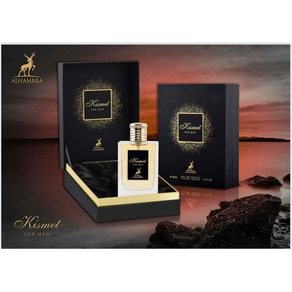 Kismet for Men - Eau De Parfum Spray (100 ml - 3.4Fl oz) by Maison Alhambra (Lattafa) - 6 pack