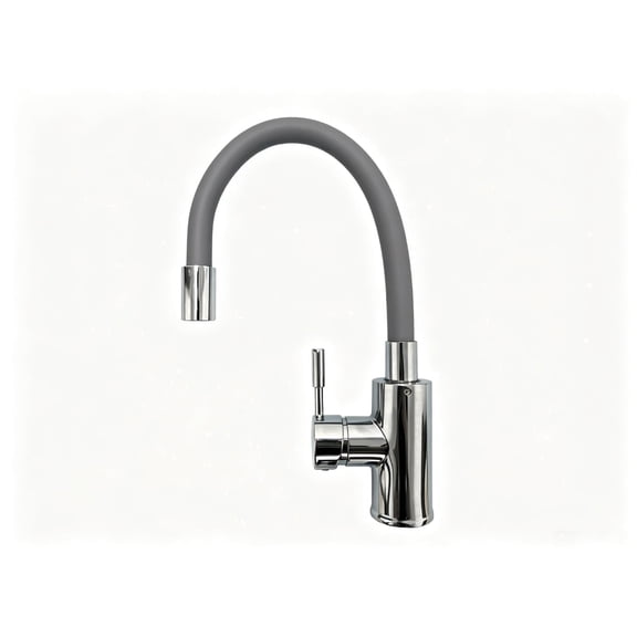 Kismyla Kitchen Faucet Silicone Rubber Tube,360 Swivel Silicon Hose， Two-Speed Spray Hot And Cold Water Kitchen Sink Faucet ,Leakproof Design