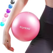 kisnbld Pilates Ball, 9-inch Anti-Burst Small Exercise Ball, Mini Yoga Ball for Physical Therapy, Stretching & Core Strength for Home Gym & Office