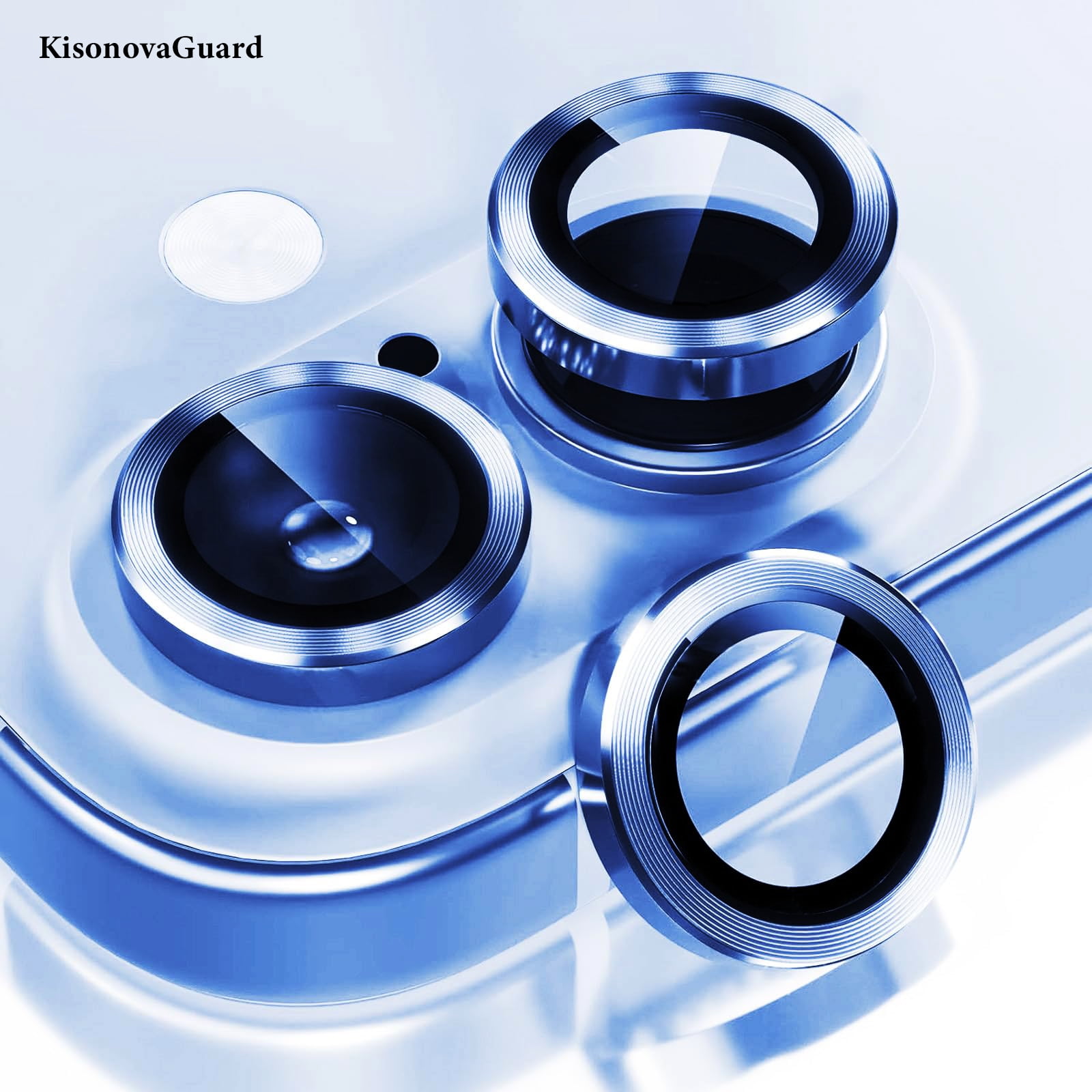 KisonovaGuard Compatible with iPhone 16 / iPhone 16 Plus Camera Lens ...