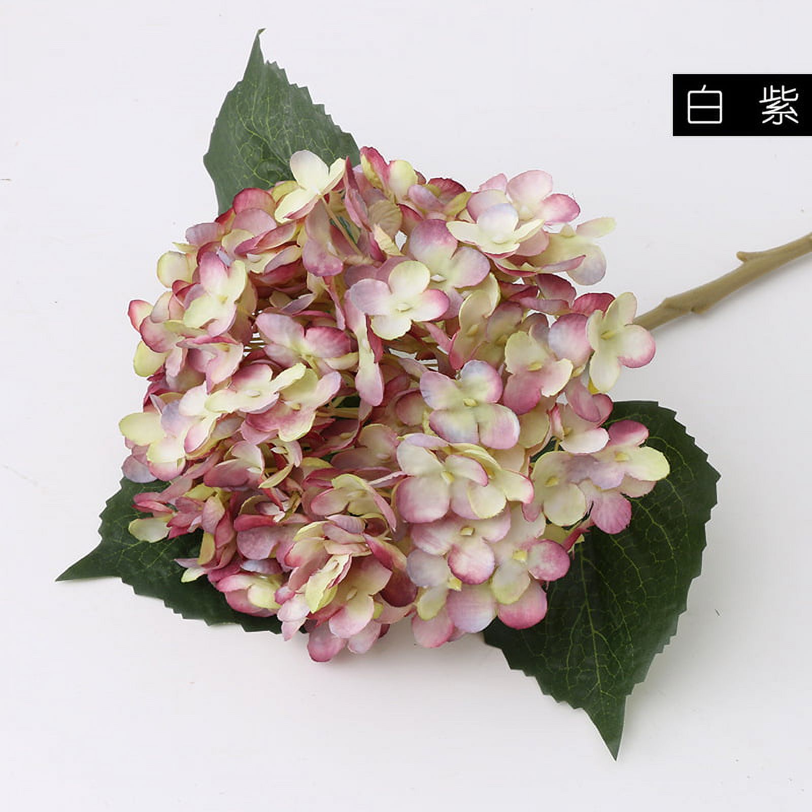 Kisor Artificial Silk Hydrangea, Fake Flowers Hydrangea Flowers, Pack