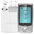 thumbnail image 1 of Kisportee TENS Unit Rechargeable Muscle Stimulator, 36 Modes MS Dual Channel with 10 Reusable Electrode Pads for Back Neck Pain Muscle Therapy Pain Management Pulse Massager, 1 of 10