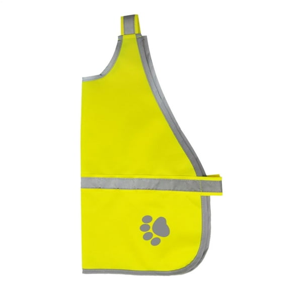 Kisronda Reflective Vest for Dogs Fluorescent Dog Vest Adjustable High Visibility Pet Service Security Apparel for Large Medium Small Breeds Puppy decent