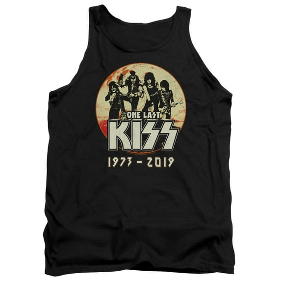 Kiss 1973 2019 Adult Tank Top Black