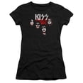 thumbnail image 1 of Kiss 1974 S/S Junior Women's T-Shirt Sheer Black, 1 of 2