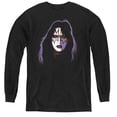 thumbnail image 1 of Kiss Ace Frehley Cover Youth Long Sleeve T-Shirt Black, 1 of 1
