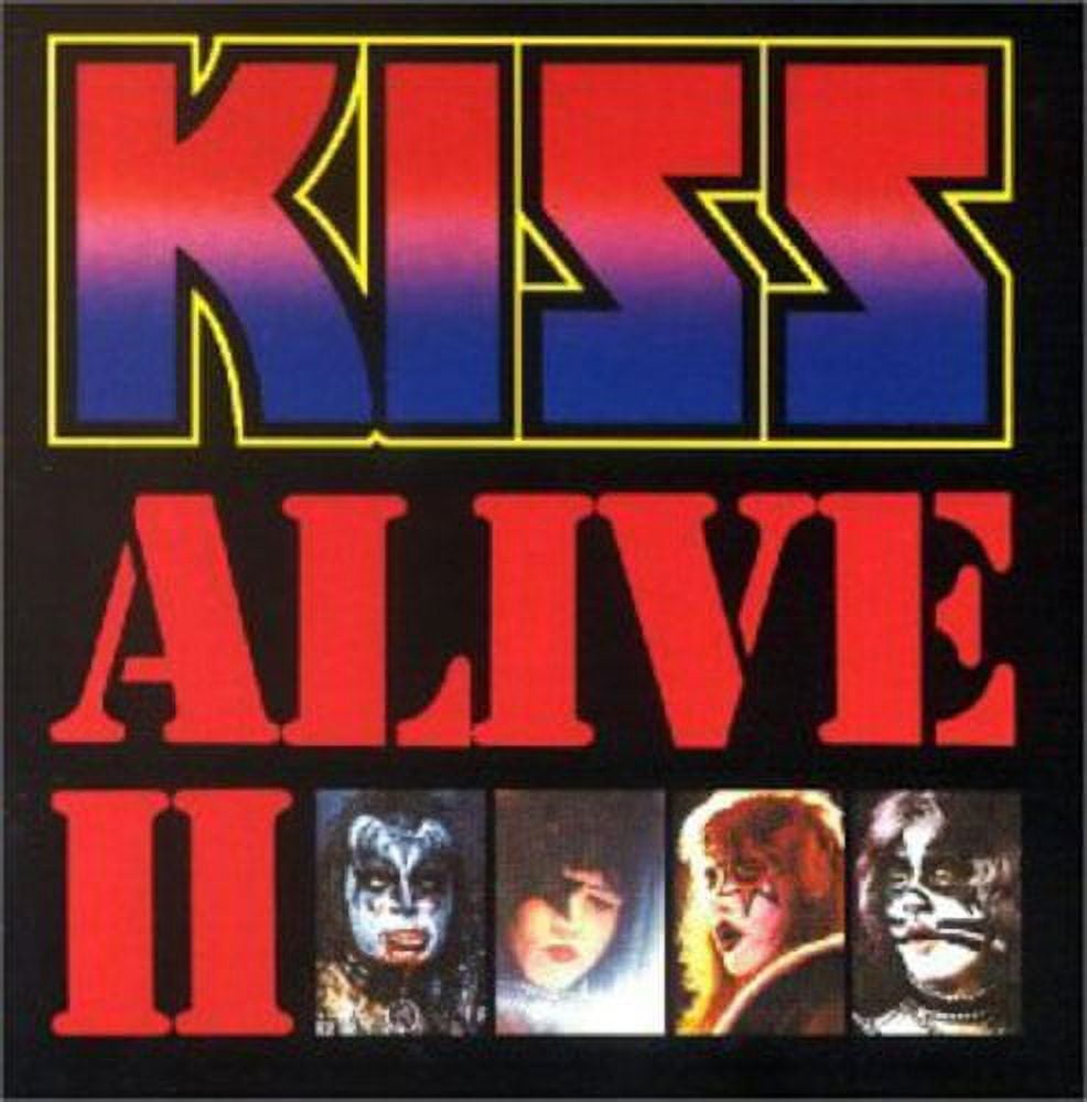 Kiss - Alive II Remastered Heavy Metal CD with Limited Edition