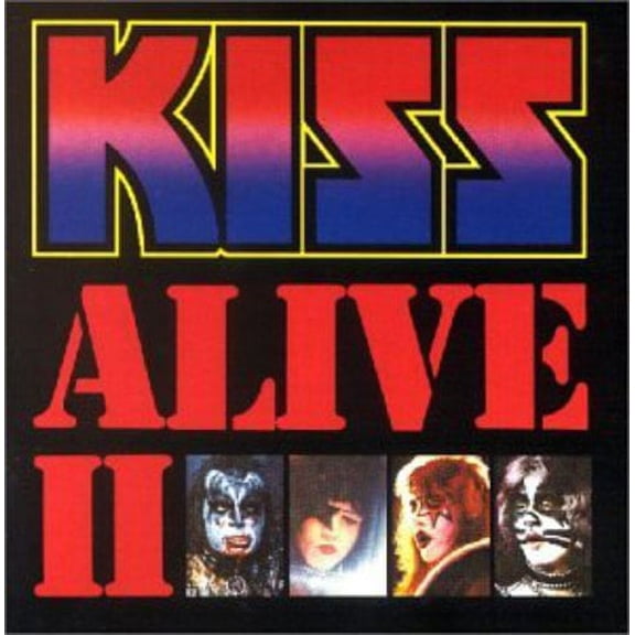 Kiss - Alive 2 (remastered + Ltd Ed Booklet & Tatoos) - Music & Performance - CD
