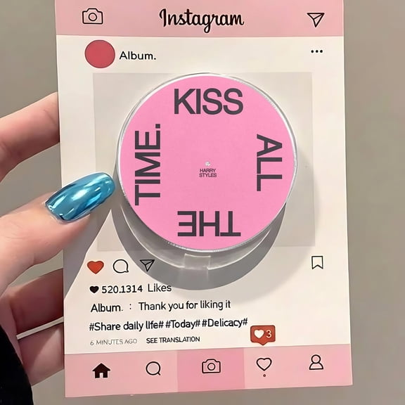 Kiss All The Time Phone Grip, Harry Album Merch Accessory