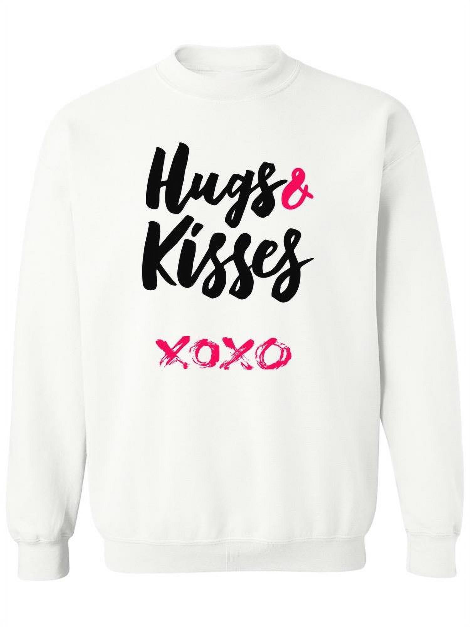 Kiss And Hug Sweatshirt Women -Image by Shutterstock, Female 5X-Large ...