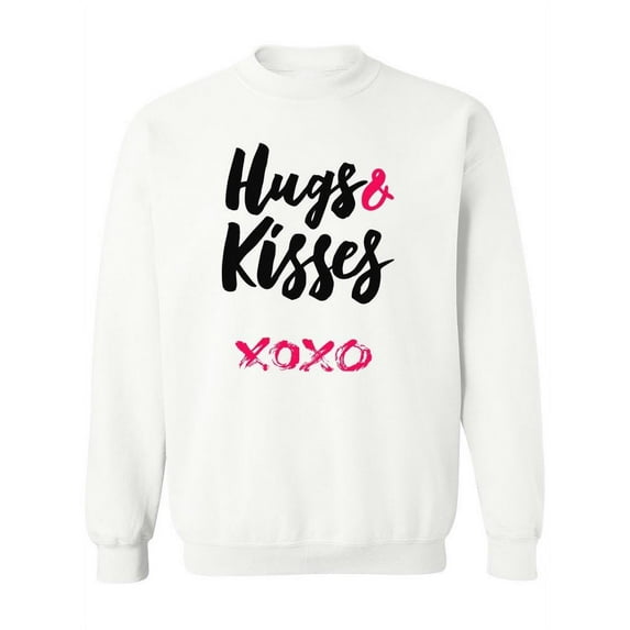 Kiss And Hug Sweatshirt Women -Image by Shutterstock, Female XX-Large