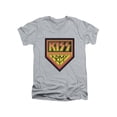 thumbnail image 1 of KISS Hard Rock Metal Band Rock N' Roll Music Kiss Army Logo Adult V-Neck T-Shirt, 1 of 2